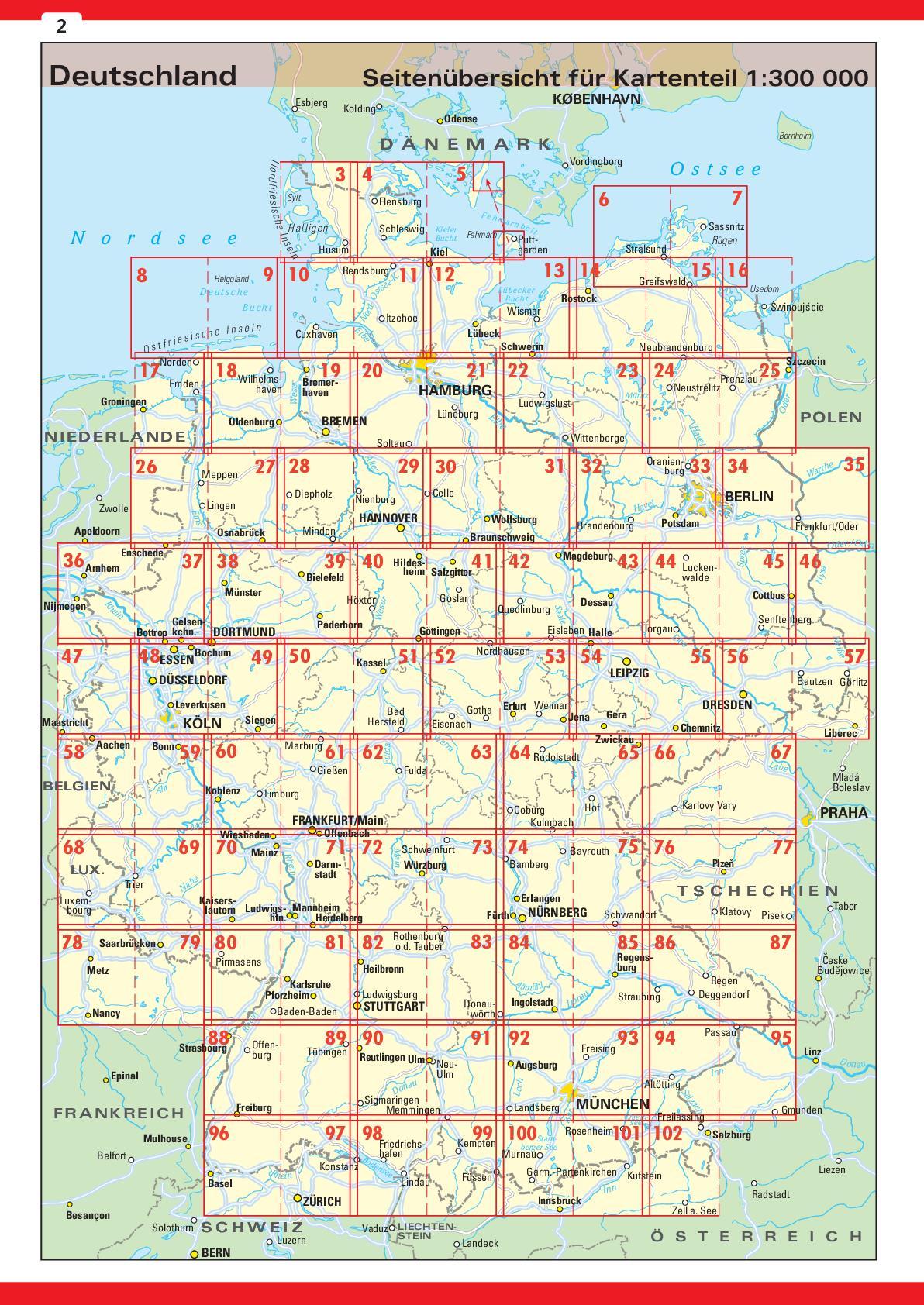 Neuer Straßenatlas Deutschland/Europa 2025/2026