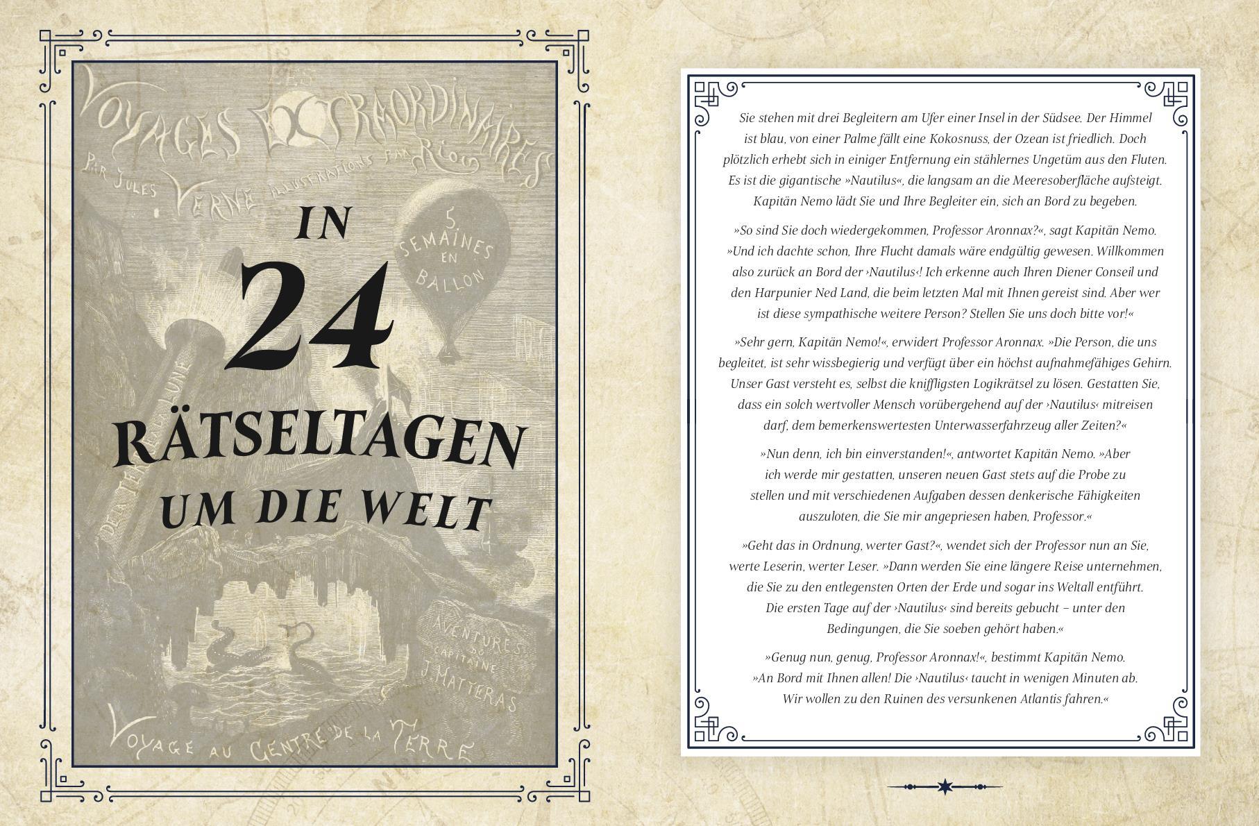 Jules Verne Adventskalender der Logikrätsel