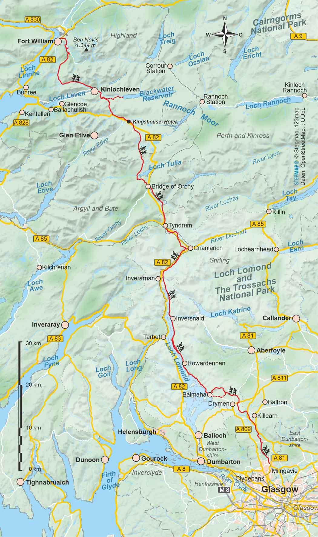 Schottland: West Highland Way