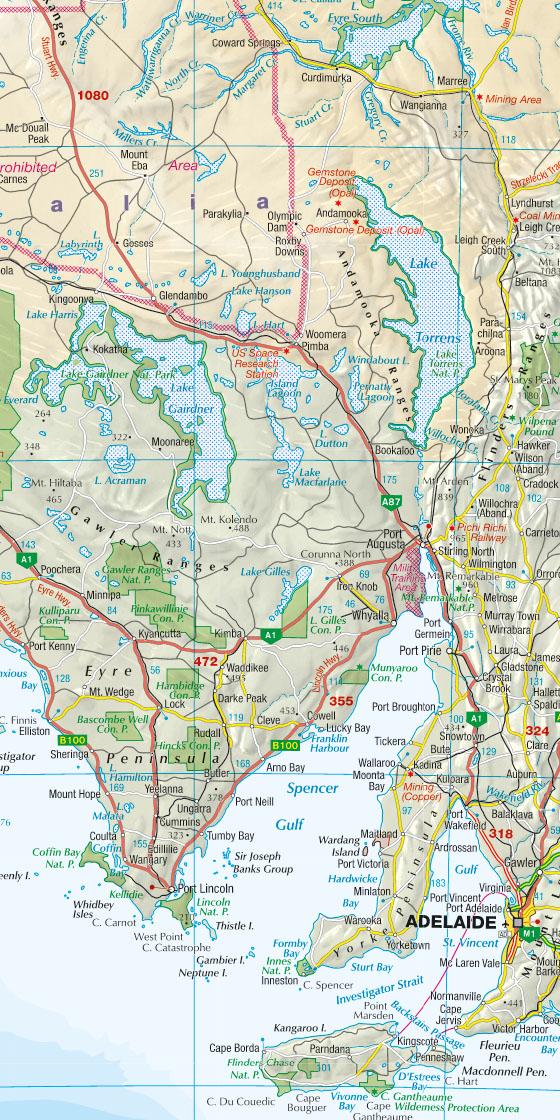 Hallwag Strassenkarte Australien 1:4 Mio.