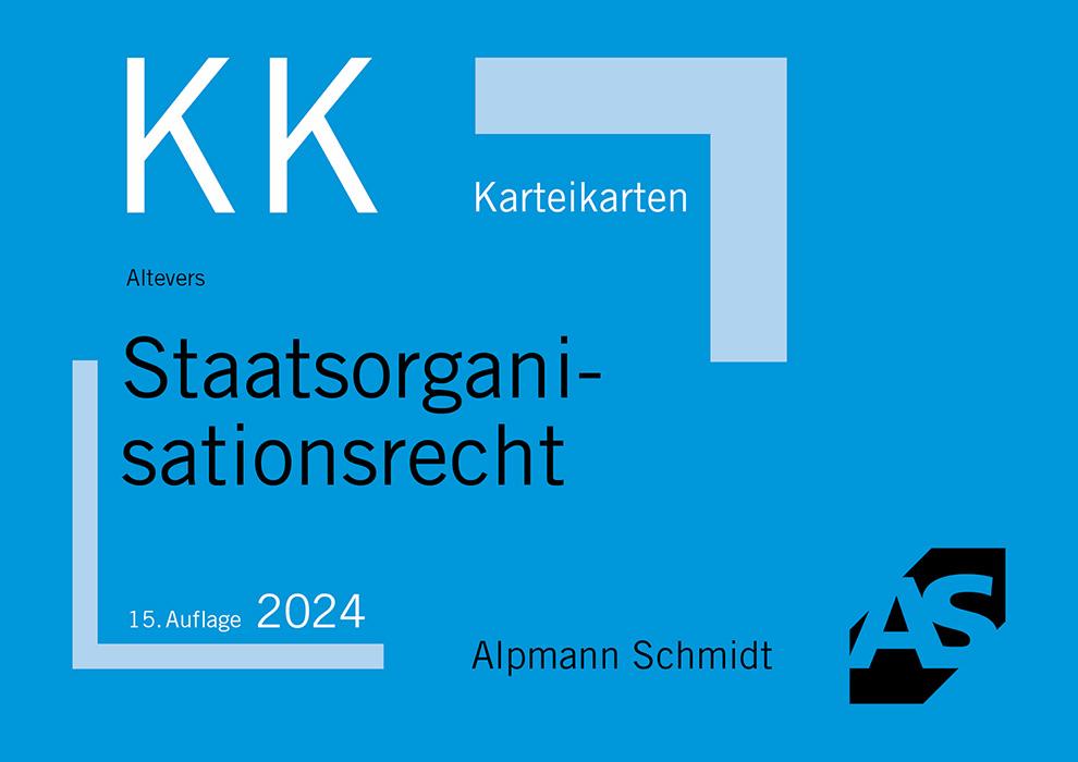 Karteikarten Staatsorganisationsrecht