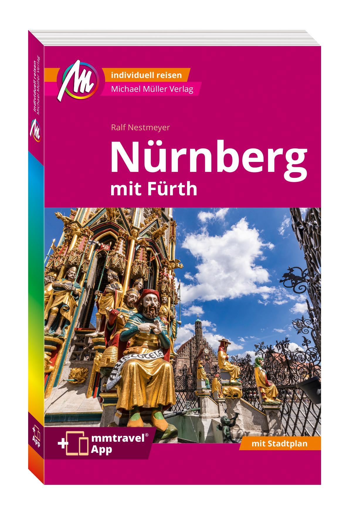 Nürnberg -  Fürth, Erlangen MM-City Reiseführer Michael Müller Verlag