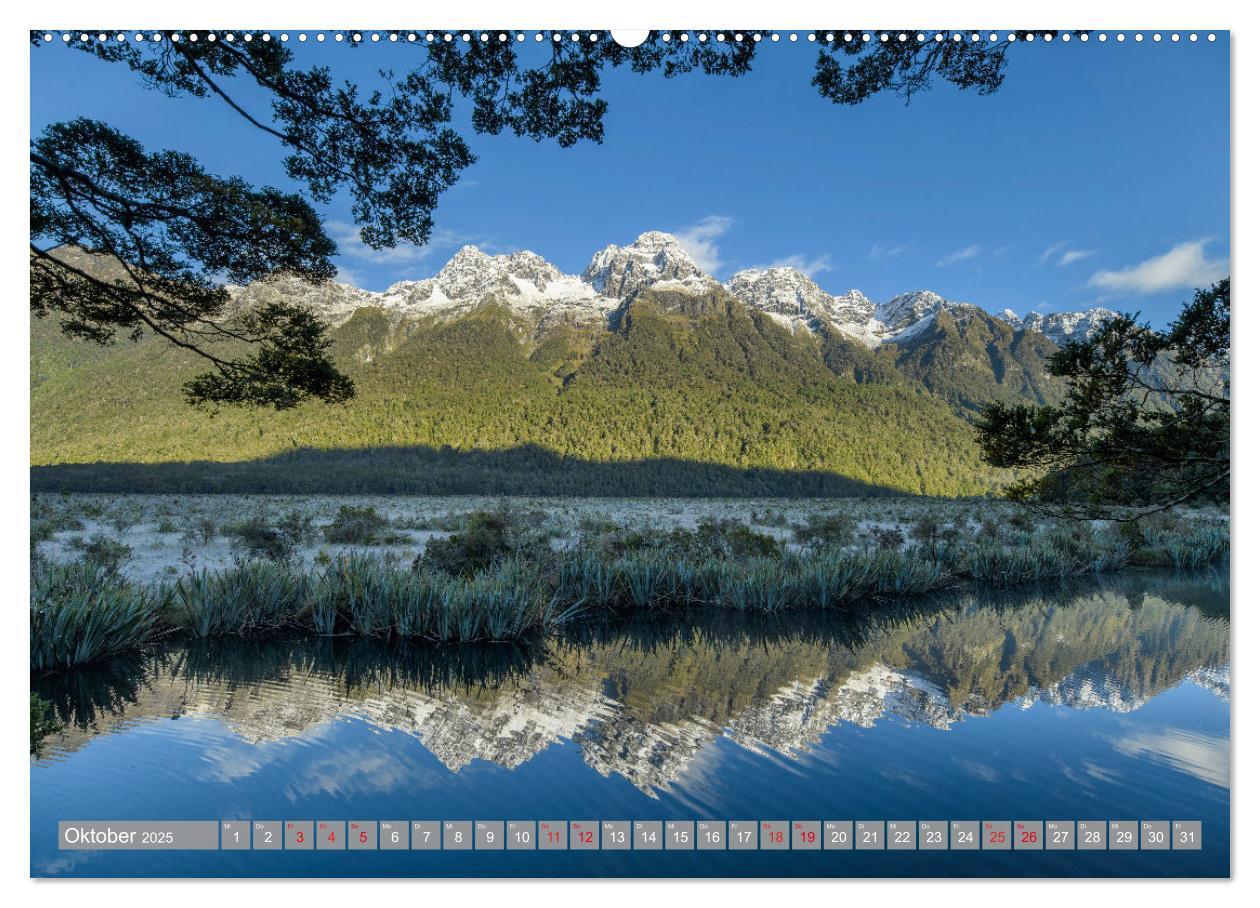 Beautiful Neuseeland (hochwertiger Premium Wandkalender 2025 DIN A2 quer), Kunstdruck in Hochglanz