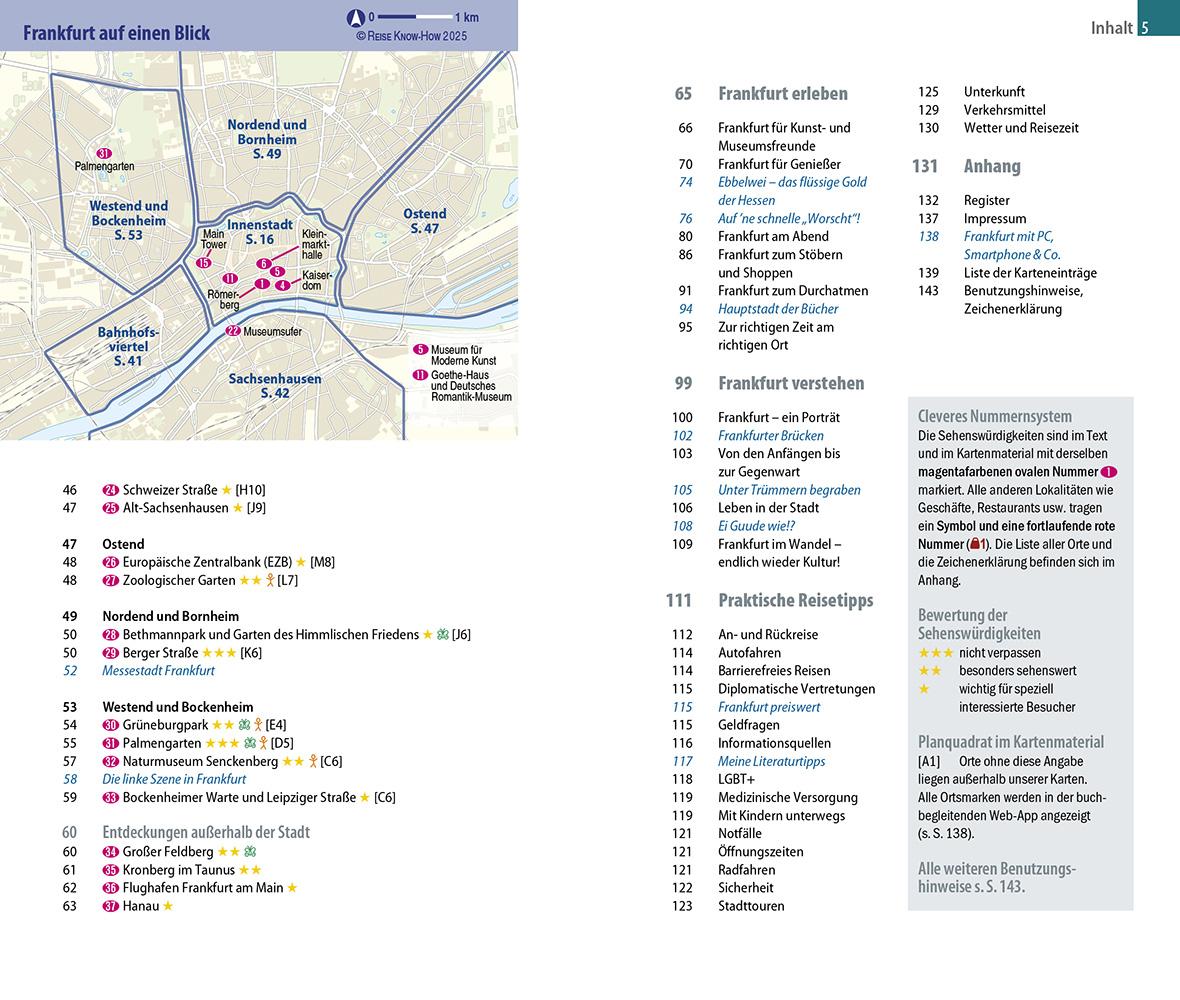 Reise Know-How CityTrip Frankfurt