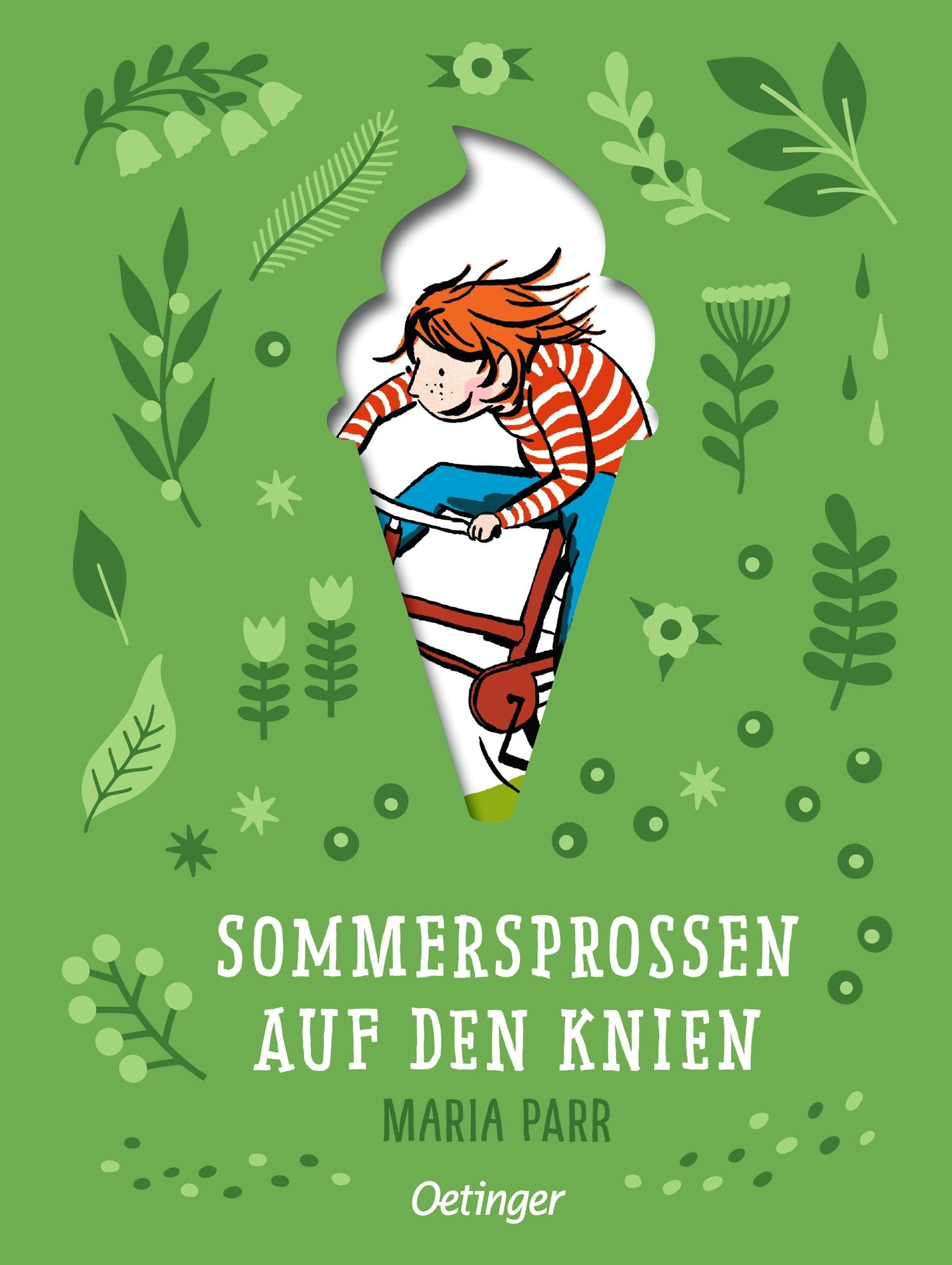 Sommersprossen auf den Knien