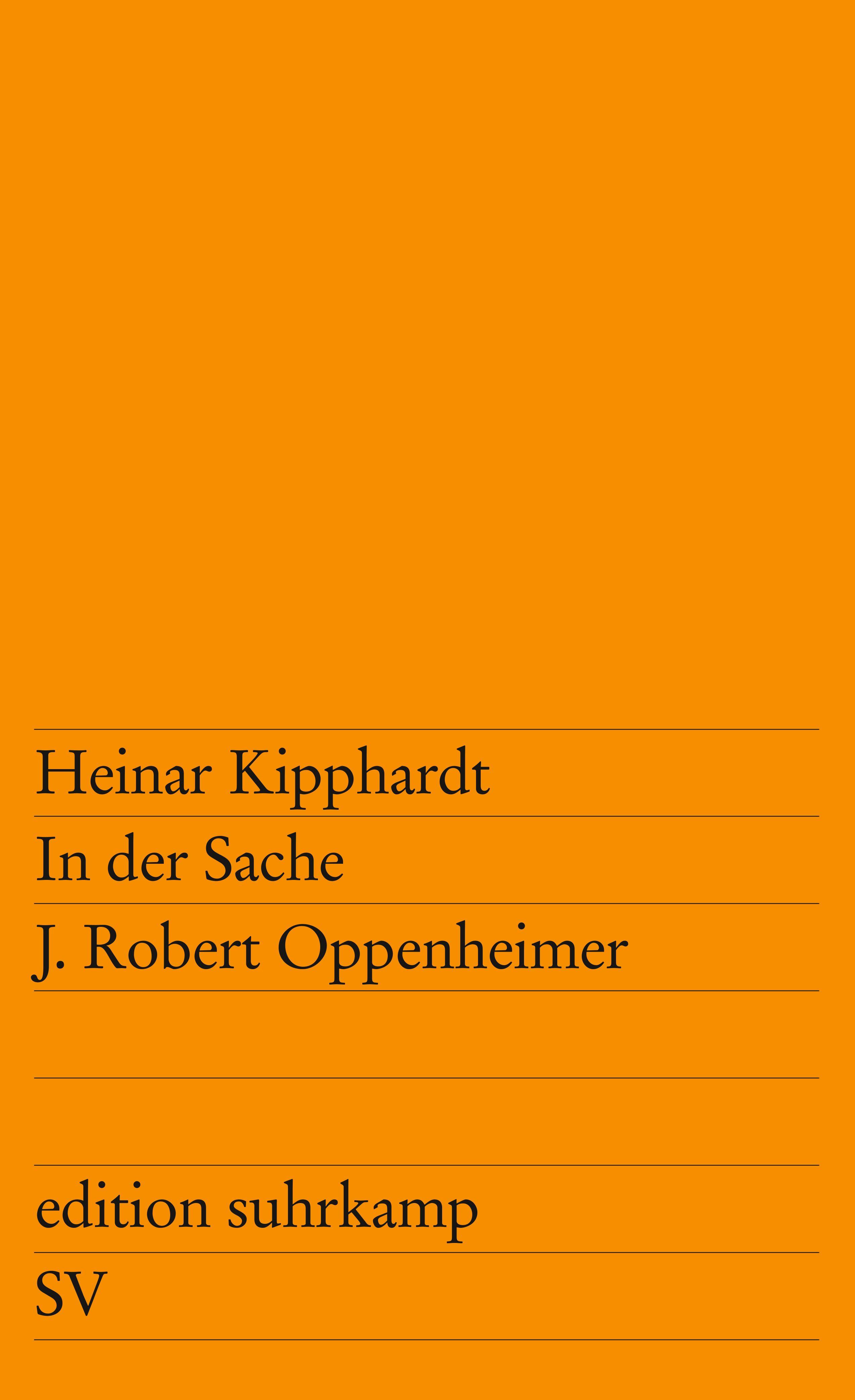 In der Sache J. Robert Oppenheimer