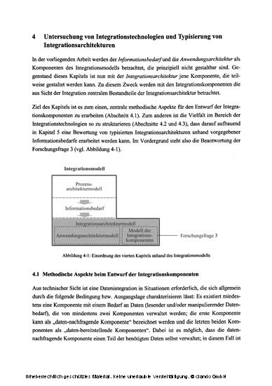 Architekturen zur Datenintegration