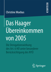 Das Haager Übereinkommen von 2005