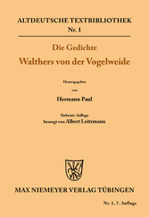 Die Gedichte Walthers von der Vogelweide