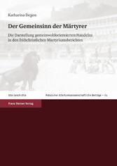 Der Gemeinsinn der Märtyrer