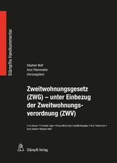 Zweitwohnungsgesetz (ZWG) - unter Einbezug der Zweitwohnungsverordnung (ZWV)