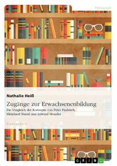 Zugänge zur Erwachsenenbildung. Ein Vergleich der Konzepte von Peter Faulstich, Ekkehard Nuissl und Edward Meueler