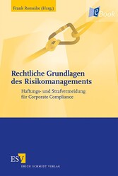 Rechtliche Grundlagen des Risikomanagements