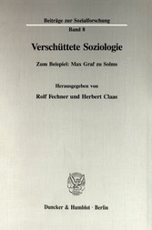 Verschüttete Soziologie.