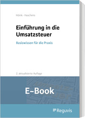 Einführung in die Umsatzsteuer (E-Book)