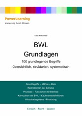 BWL Grundlagen