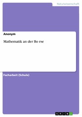 Mathematik an der Boerse