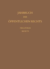 Jahrbuch des öffentlichen Rechts der Gegenwart. Neue Folge