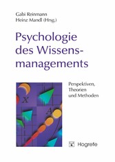 Psychologie des Wissensmanagements