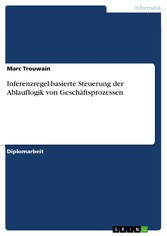 Inferenzregel-basierte Steuerung der Ablauflogik von Geschäftsprozessen