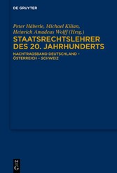 Staatsrechtslehrer des 20. Jahrhunderts