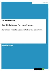 Die Einheit von Form und Inhalt