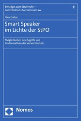 Smart Speaker im Lichte der StPO