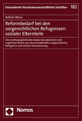 Reformbedarf bei den sorgerechtlichen Befugnissen sozialer Elternteile