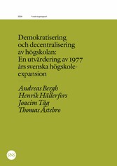 Demokratisering och decentralisering av högskolan