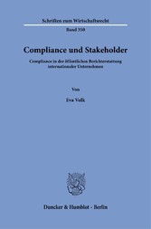 Compliance und Stakeholder.