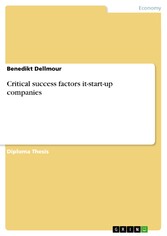 Critical success factors it-start-up companies